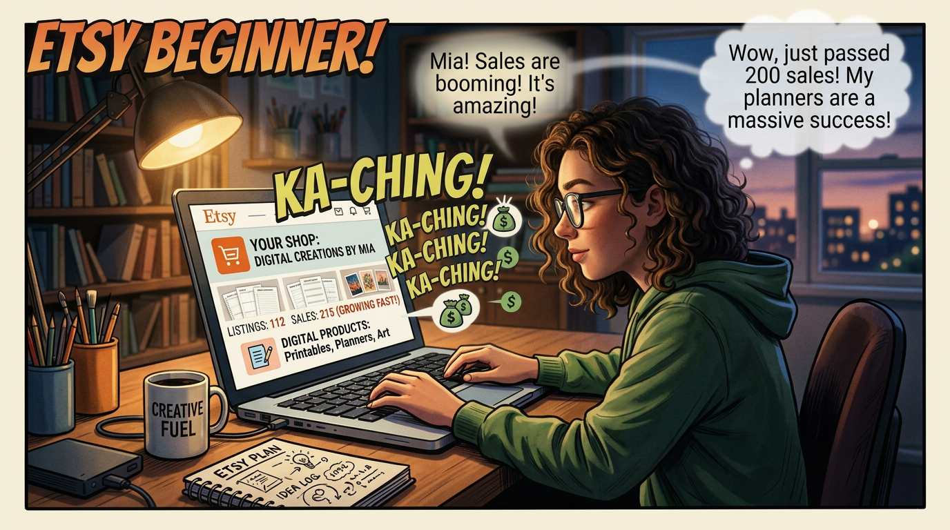 How to Sell Digital Products on Etsy in 2026: Beginner’s Complete Guide