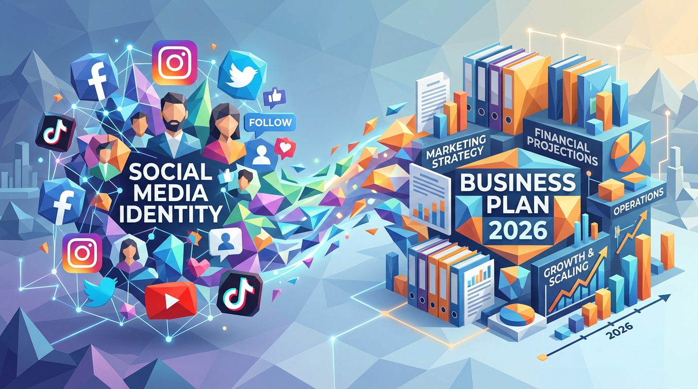 Turn Social Media Identity into a Business Plan 2026