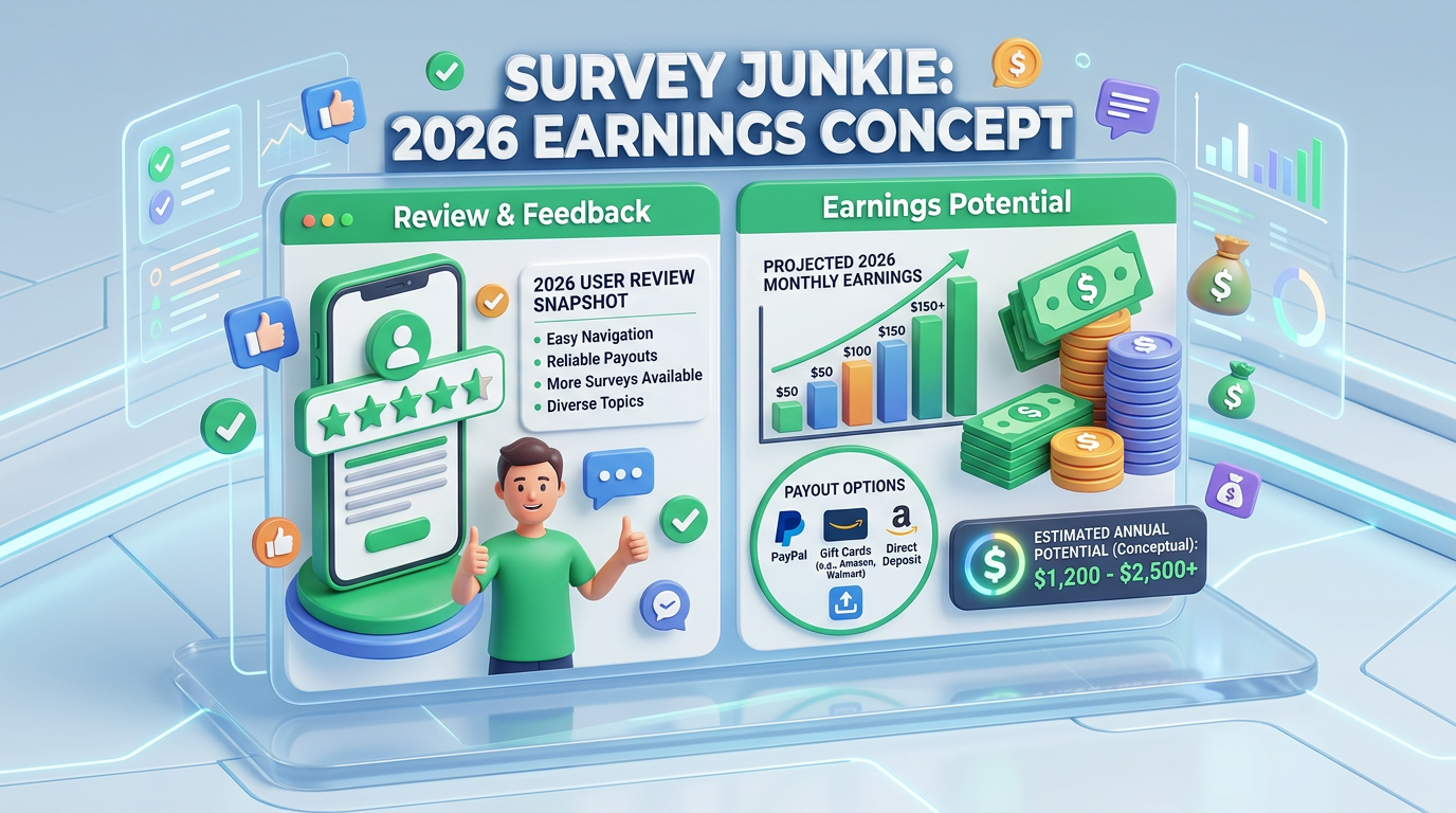 Survey Junkie Review 2026: Is It Legit & How Much Can You Earn?