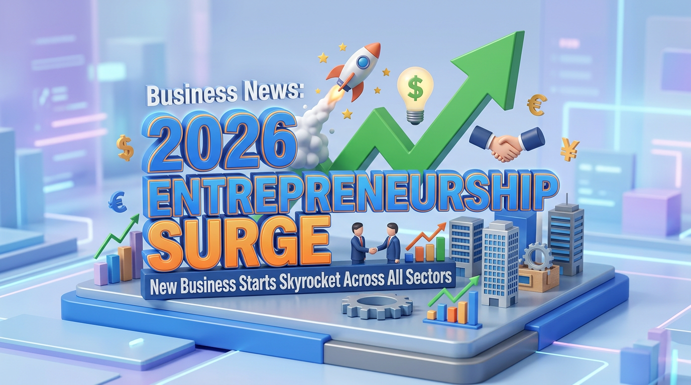 Business News: The 2026 Entrepreneurship Surge