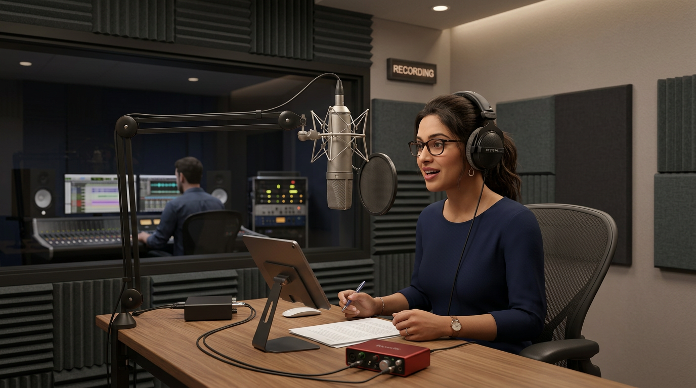 Start a VO Business: How to Make Money with Indian English Voice Talent