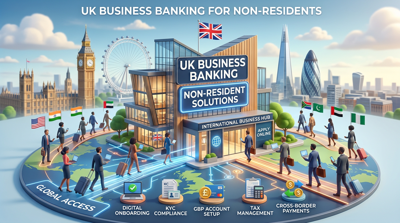 4 Top UK Business Bank Accounts for Non-Residents