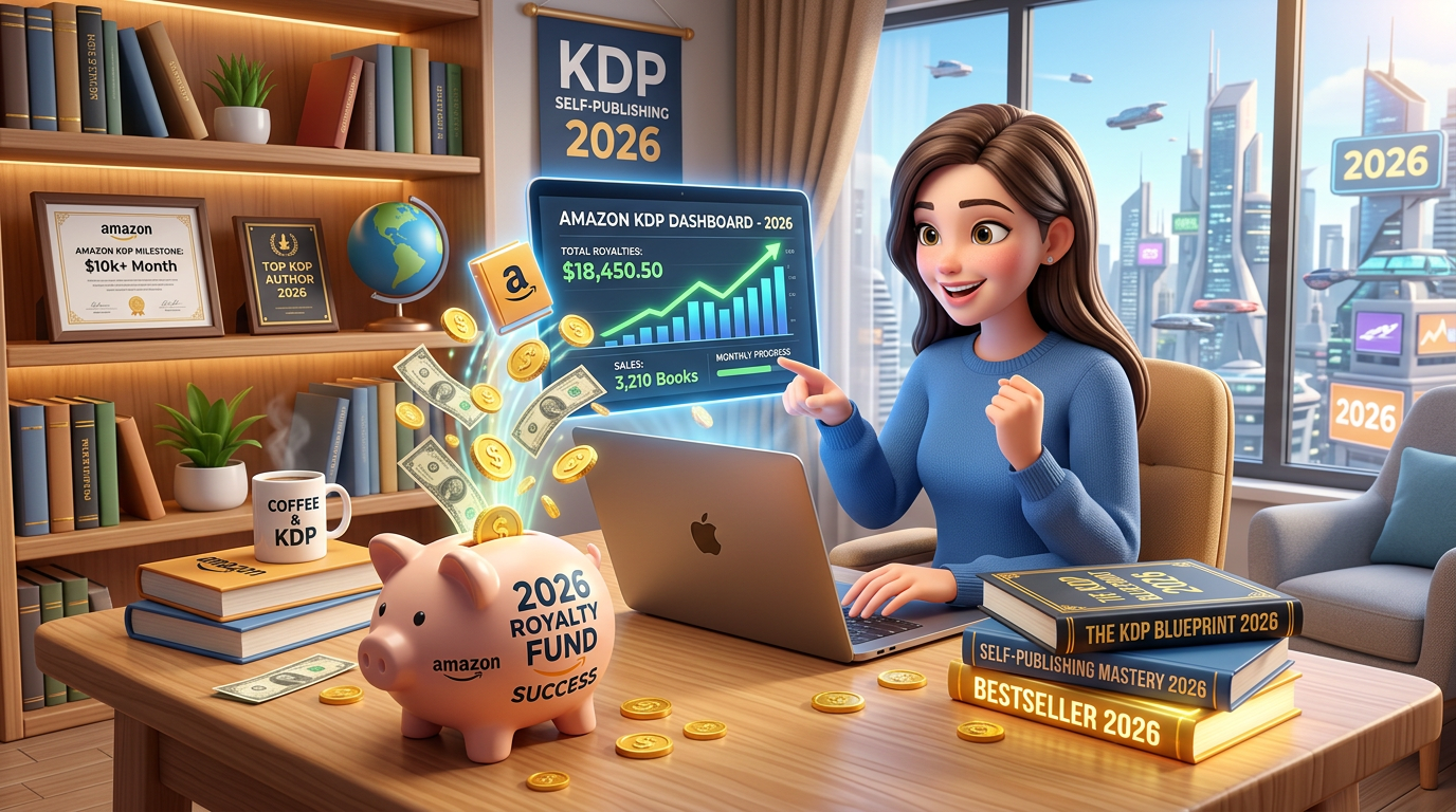 How to Make Money with Amazon KDP in 2026: Self-Publishing Beginner Guide