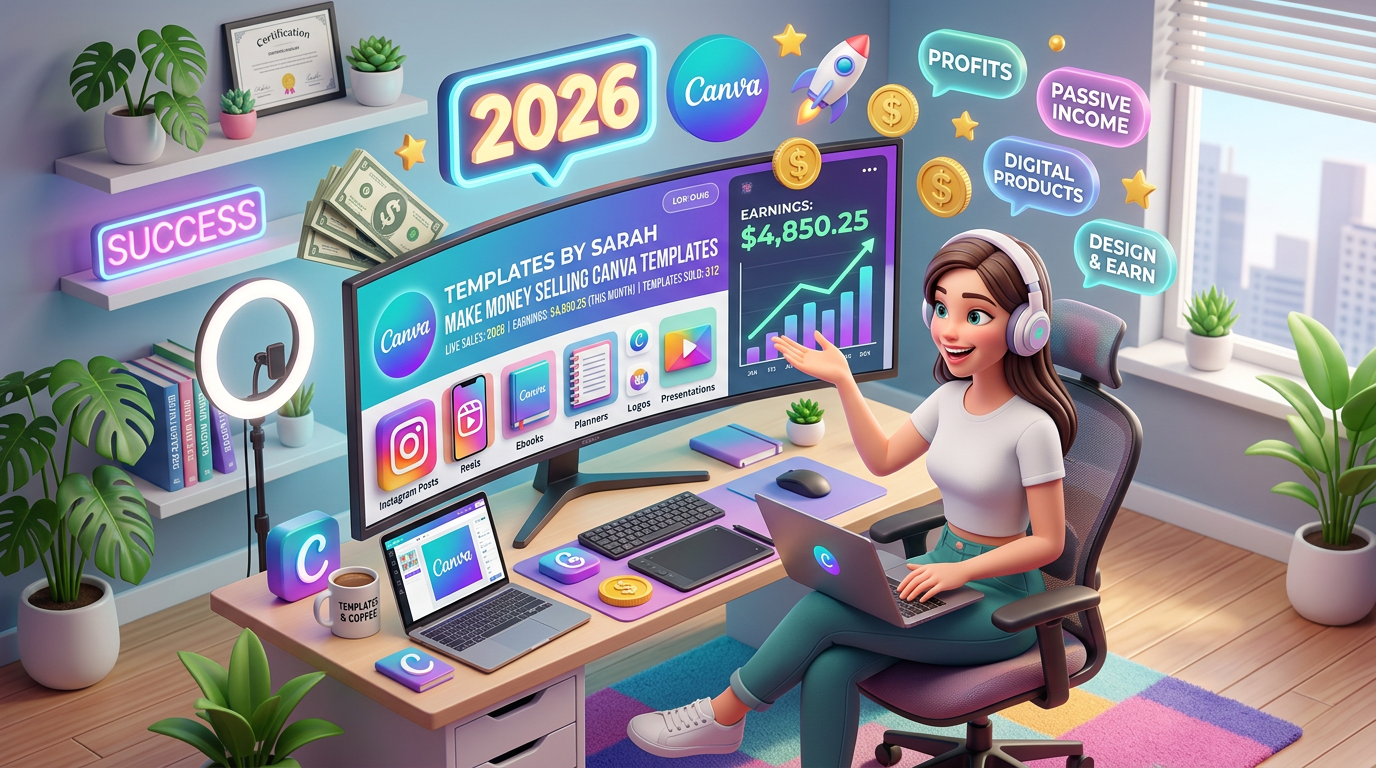 How to Make Money Selling Canva Templates in 2026