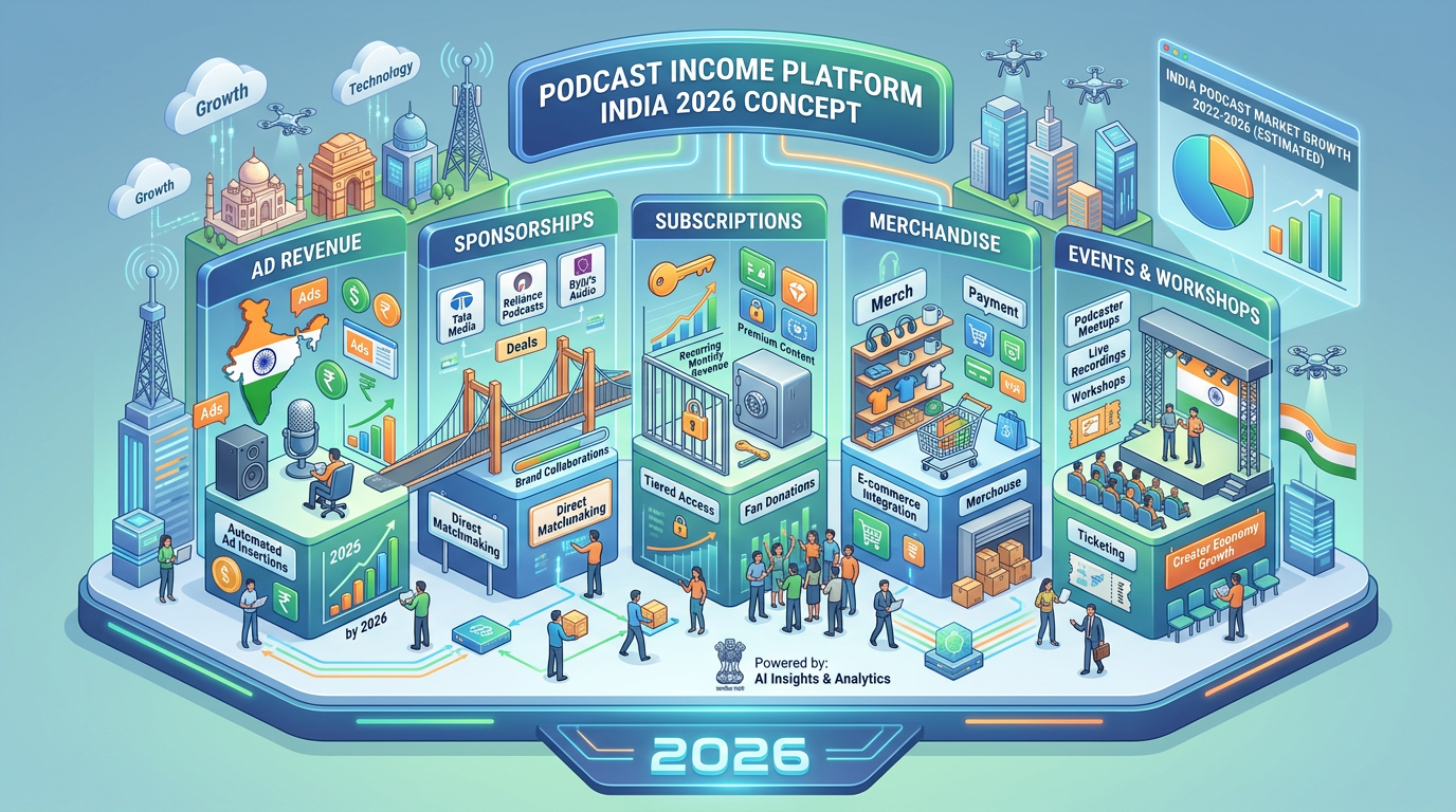 Why Podcasting Works as an Income Platform in India in 2026
