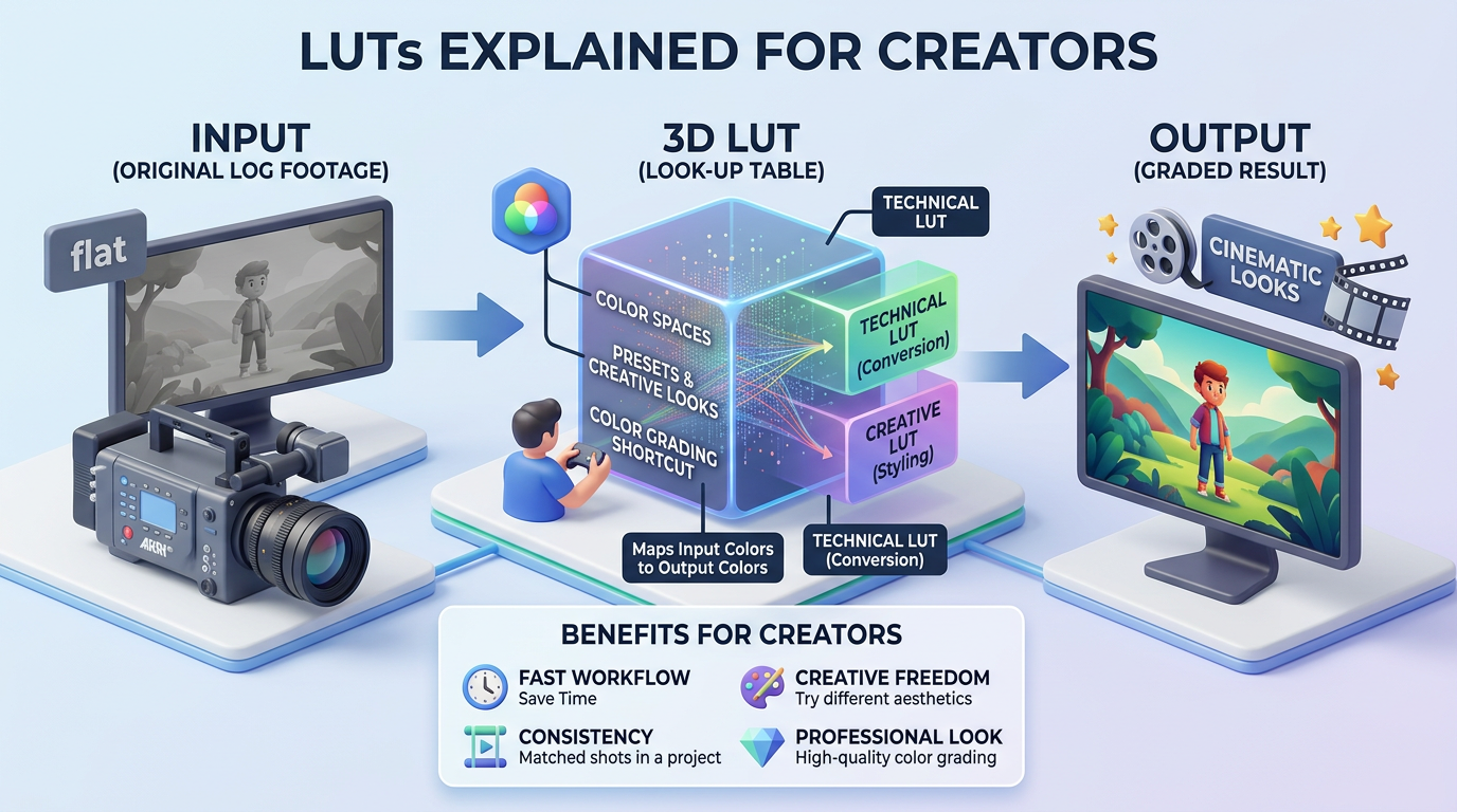 What Are LUTs and Why Do Creators Buy Them?