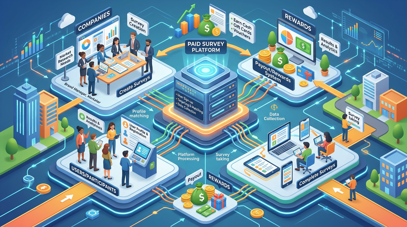 How Paid Survey Platforms Actually Work