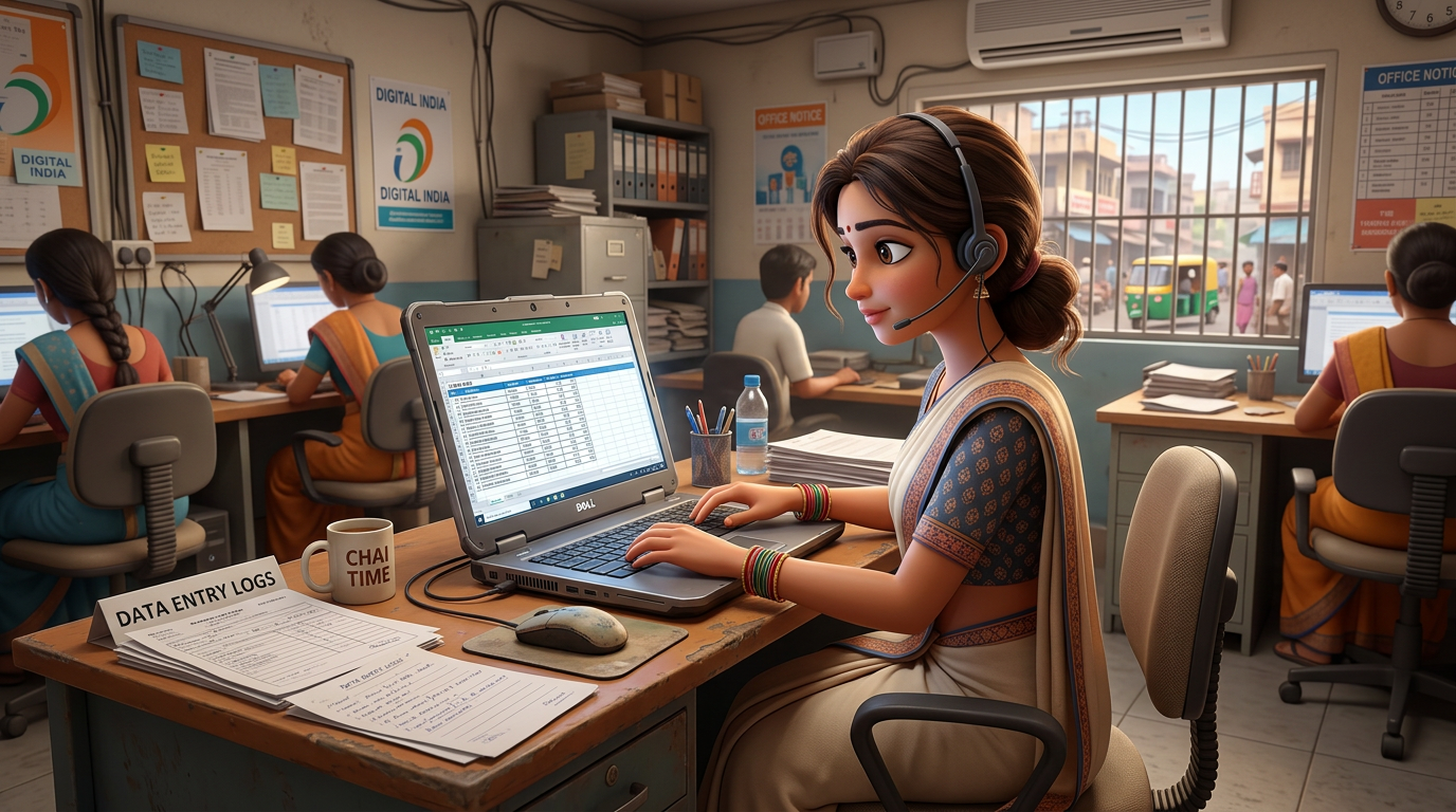 Types of Data Entry Work Available to Indians in 2026