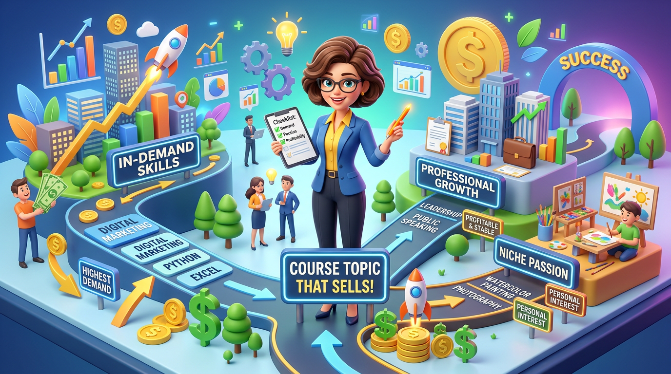 Choosing a Course Topic That Sells
