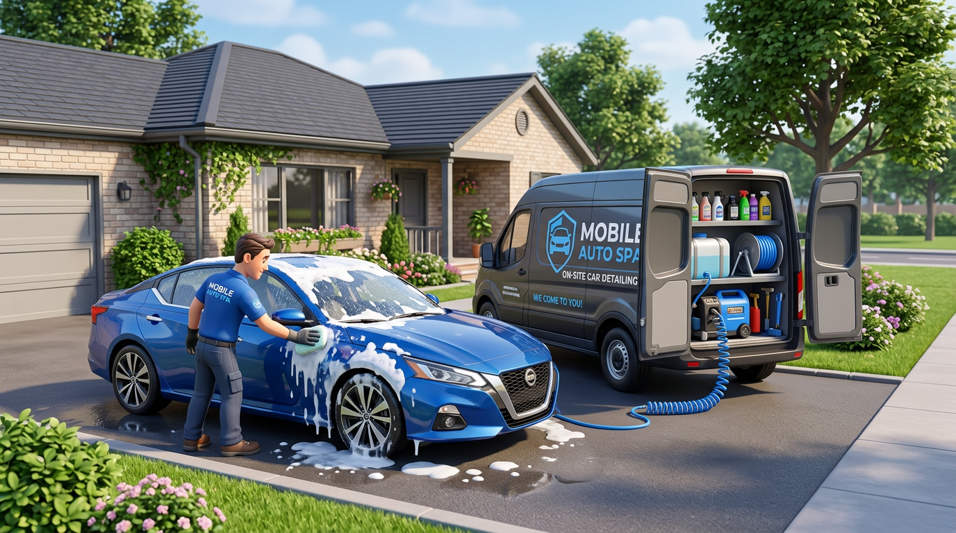 The Car Wash That Comes to You — Inside the Mobile Detailing Business Model